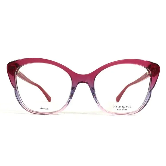 Kate Spade Eyeglasses Frames LAYLANI 3ZJ Pink Fade Butterfly Full Rim 51-18-140