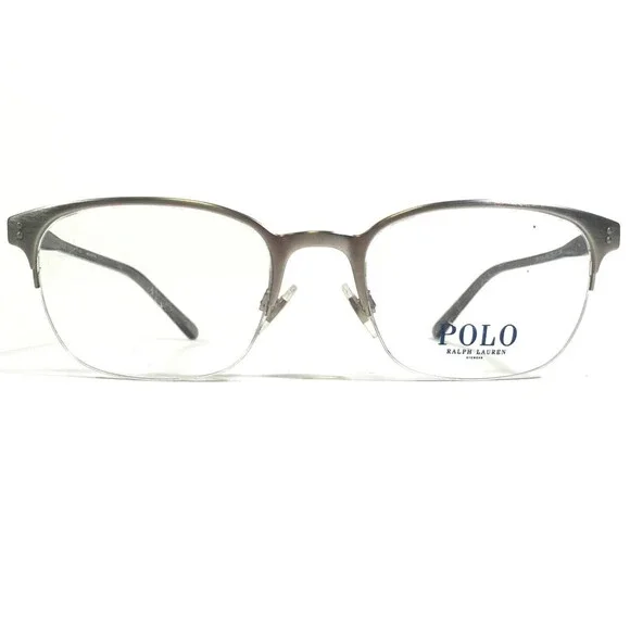 Polo Ralph Lauren Eyeglasses Frames PH 1163 9238 Grey Silver Square 53-20-145