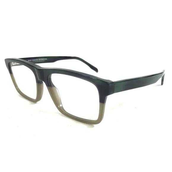 Maui Jim Eyeglasses Frames MJO2124-95 Blue Green Beige Horn Rectangle 56-19-150