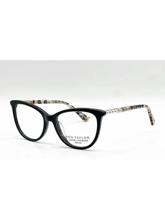 Ann Taylor Atp027 C01 Black Authentic Eyeglasses 49-15-135