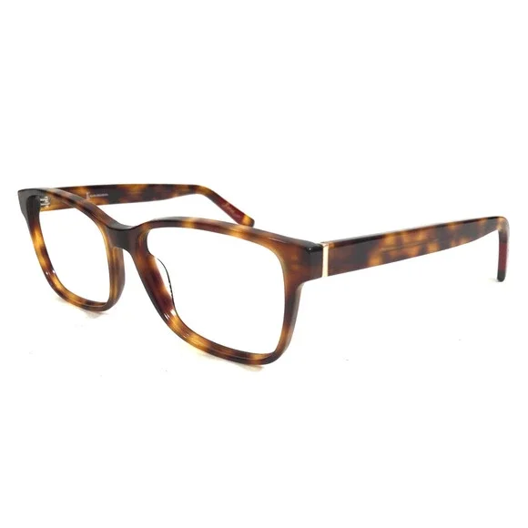 Ellen Degeneres Eyeglasses Frames O-03 TORT Tortoise Square Full Rim 53-15-140