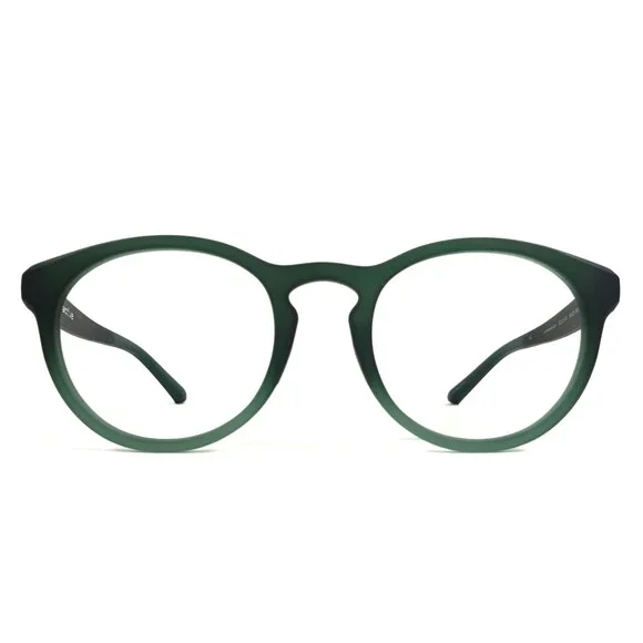 Eco Active Eyeglasses Frames BRUCE GRNGT Green Gradient Round Full Rim 52-22-143