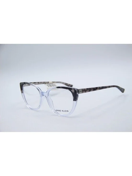 Anne Klein Ak5092 020 Grey Crystal Authentic Eyeglasses 52-17-140