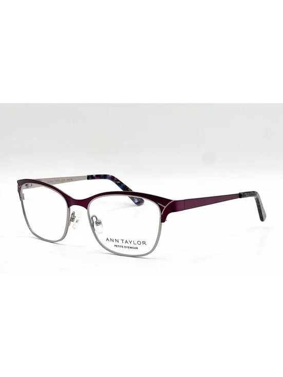 Ann Taylor Atp710 C03 Matte Eggplant Authentic Eyeglasses 50-17-130