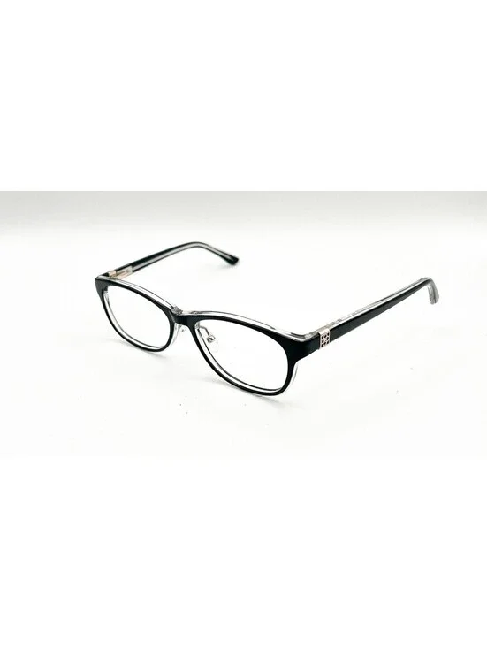 Ann Taylor At402 C01 Black Crystal Authentic Eyeglasses 53-16-135