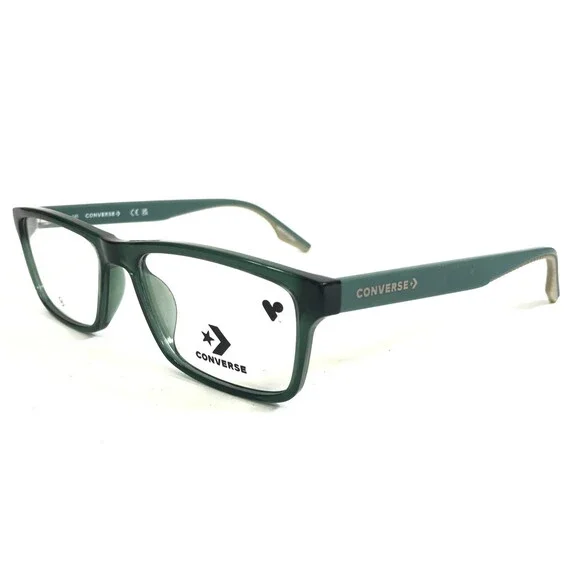 Converse Eyeglasses Frames CV5095 314 Green Rectangle Full Rim 54-17-145