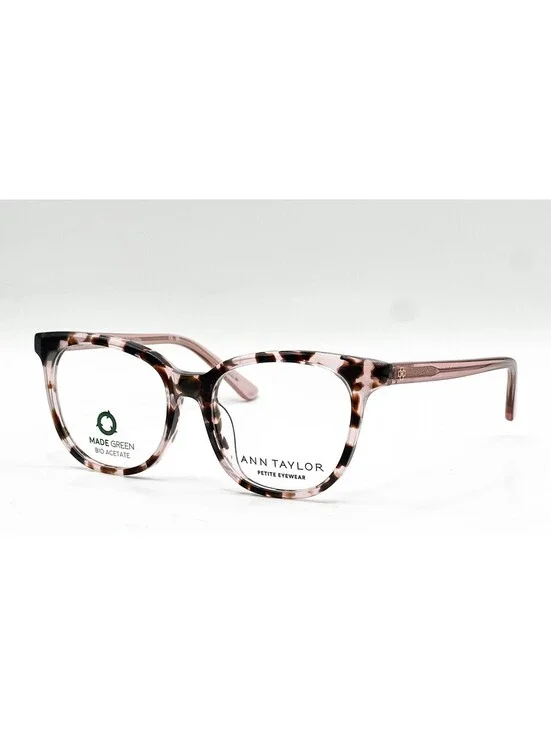 Ann Taylor Atp822 C02 Blush Tortoise Authentic Eyeglasses 49-15-130