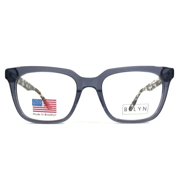 BKLYN Eyeglasses Frames WEST END CRYBL Crystal Blue Tortoise Full Rim 53-20-145