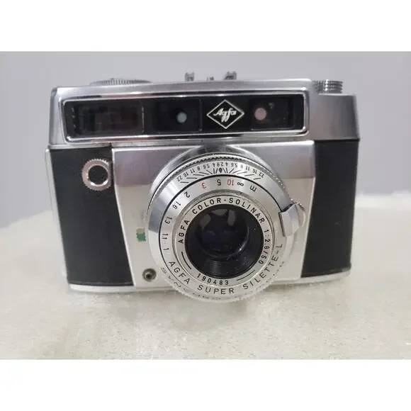 FOR PARTS AGFA Super‎ Silette L 50mm Solinar Camera Germany