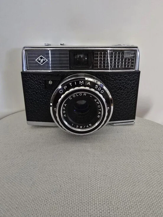 Vintage 60s Agfa 500 35 Mm Optima Camera