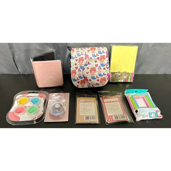Frankmate Compatible Mini Camera‎ Case Bundle w/Album & Other Accessories *NEW*