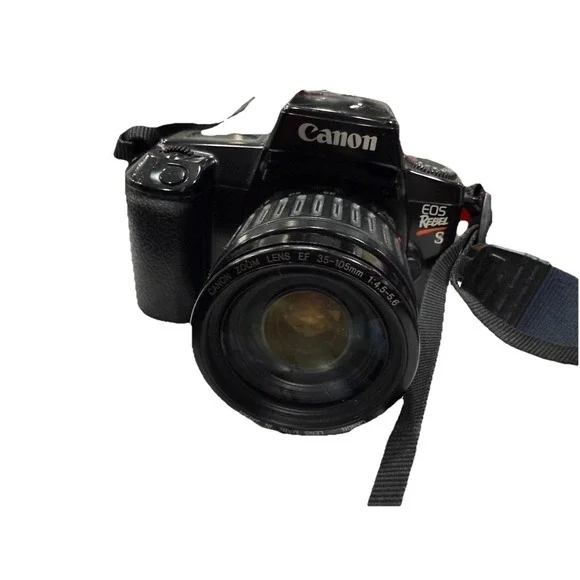 Canon EOS Rebel S‎ 35mm Film Camera With Zoom Lens & Strap Tested!