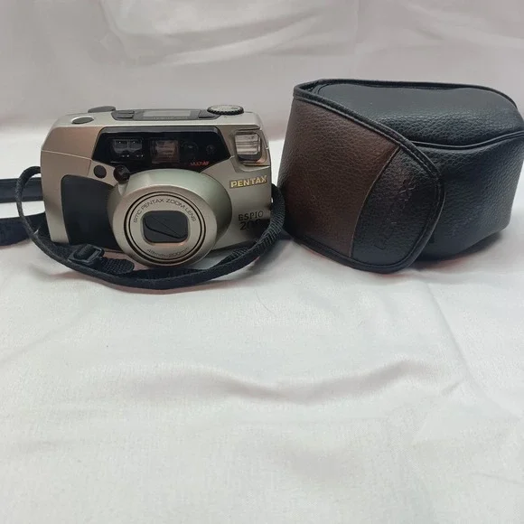 Pentax Espio 200 35mm Point & Shoot Film Camera 48-200mm Zoom PARTS ONLY READ