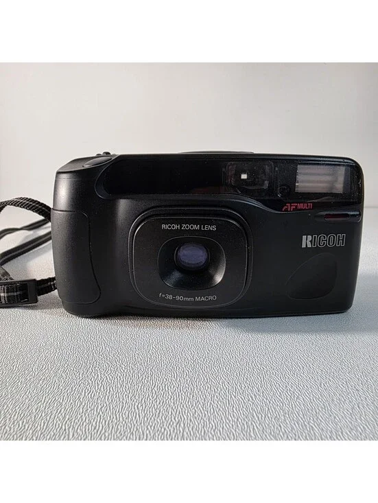 Ricoh Shotmaster Tru Zoom Date 35mm Point & Shoot Camera Fully Tested