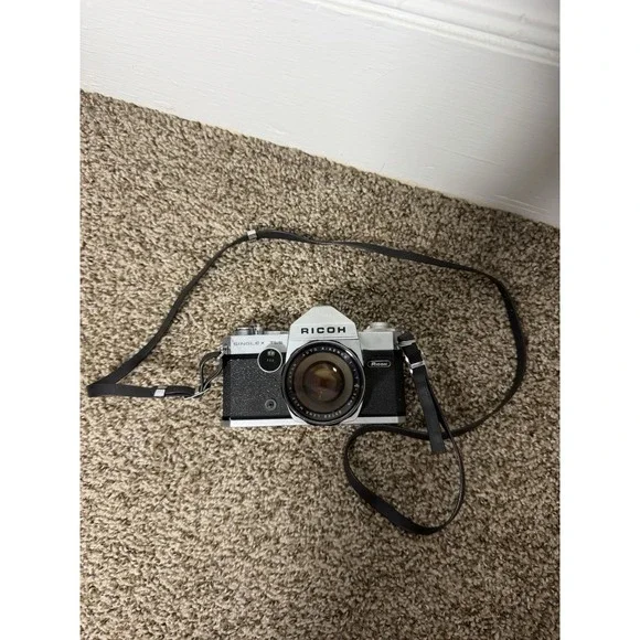 Ricoh Singlex TLS 35mm SLR Film Camera Auto Rikenon 50mm f/1.7 Lens Tested
