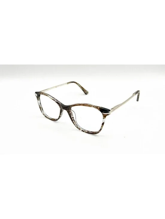 Ann Taylor At825 C01 Brown Striation Authentic Eyeglasses 51-16-135