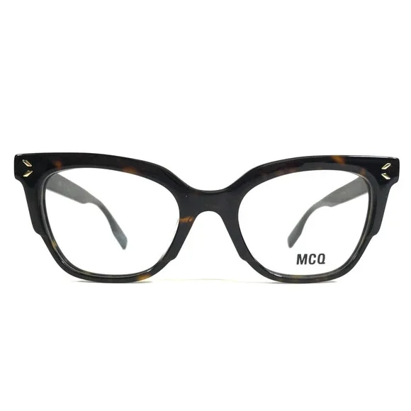 Alexander McQueen MCQ Eyeglasses Frames MQ03660 002 Dark Tortoise 50-19-145