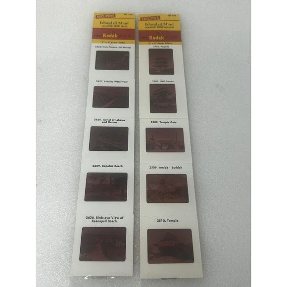 Kodak Super Slides‎ - Lahaina Hawaii - Souvenir Vintage 2