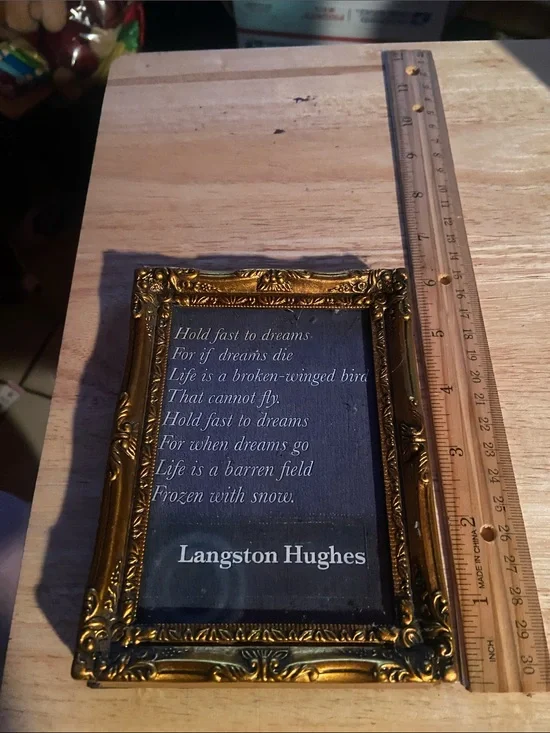 Ornate Gold Decorative Picture Frame - Gold