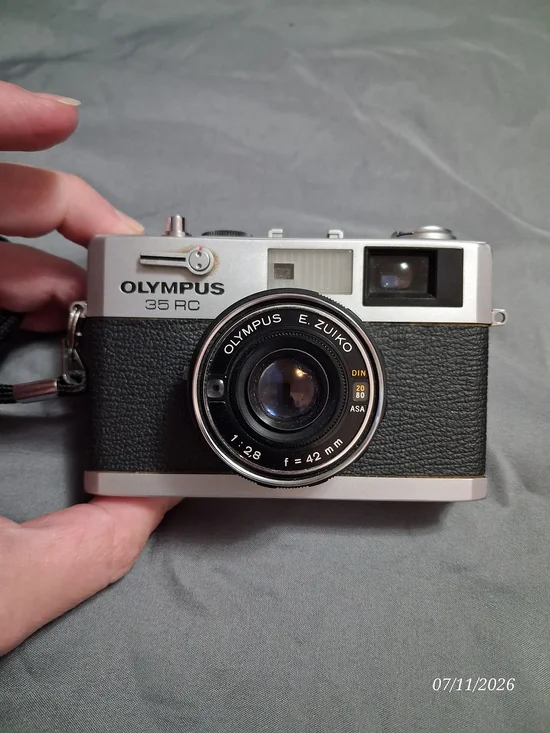 Olympus 35 RC Vintage 35mm Rangefinder Film Camera - Made in Japan