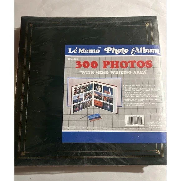 Pioneer Le Memo Photo Album 200 Photos With Writing Area Slip In