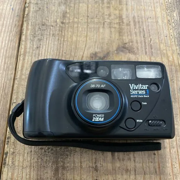 Vivitar Series 1 460 PZ Power Zoom 38 to 70mm AF Point and Shoot Film Camera