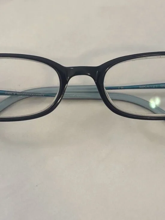 Mary-Kate & Ashley MKA121 095 45-16-130 Black/Blue Full Rim Eyeglasses Frame Kid