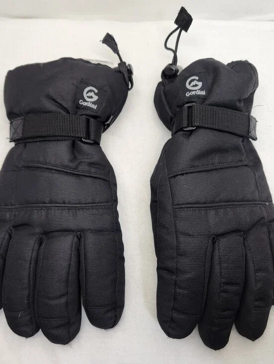 Gordini Womens Small Black Winter Gloves Fleece Lined