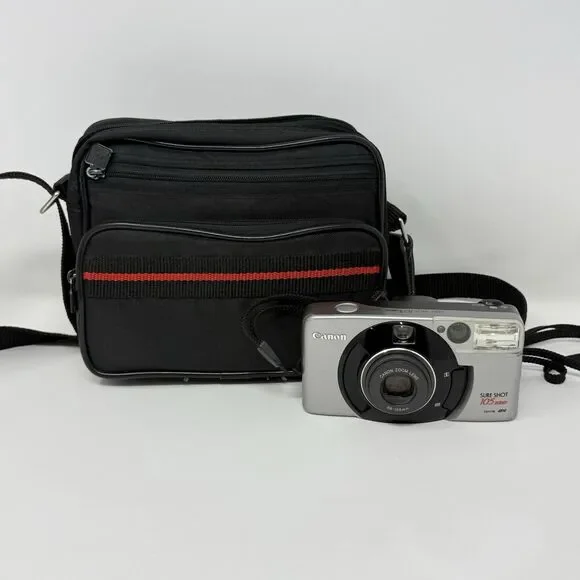 Canon Sure Shot 105 Zoom SAF 35mm Film Camera Case Tested