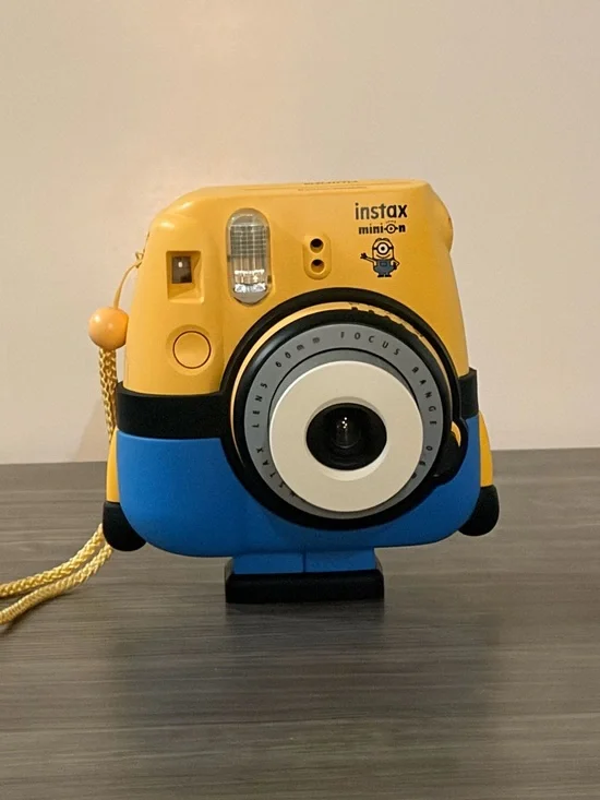 Instax Mini 9 Instant Camera - Minion Edition - Case & Photo Book Included