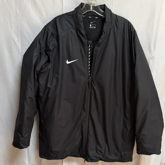 Nike Black Full-Zip Jacket Size L Black