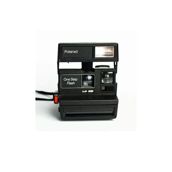 Vintage‎ Polaroid One Step 600 Flash Instant Camera | 80s 90s Retro Film Camera
