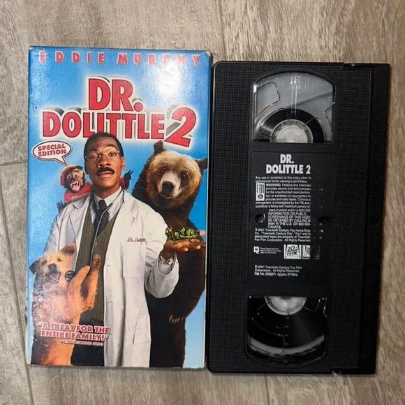 Dr. Dolittle 2 VHS tape