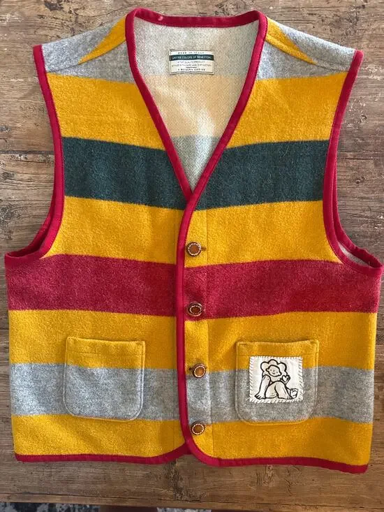Vintage United Colors of Benetton Made in Italy wool Vest