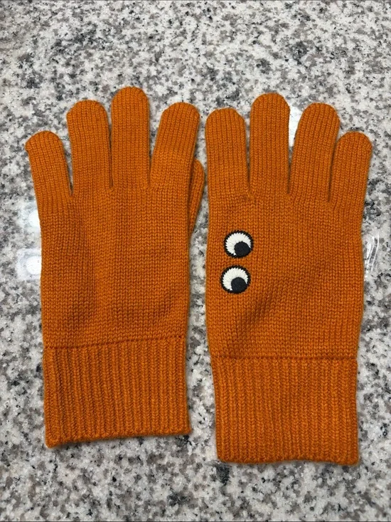 UNIQLO x ANYA HINDMARCH knit gloves unisex new
