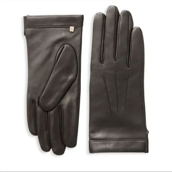 Bruno Magli Leather Gloves