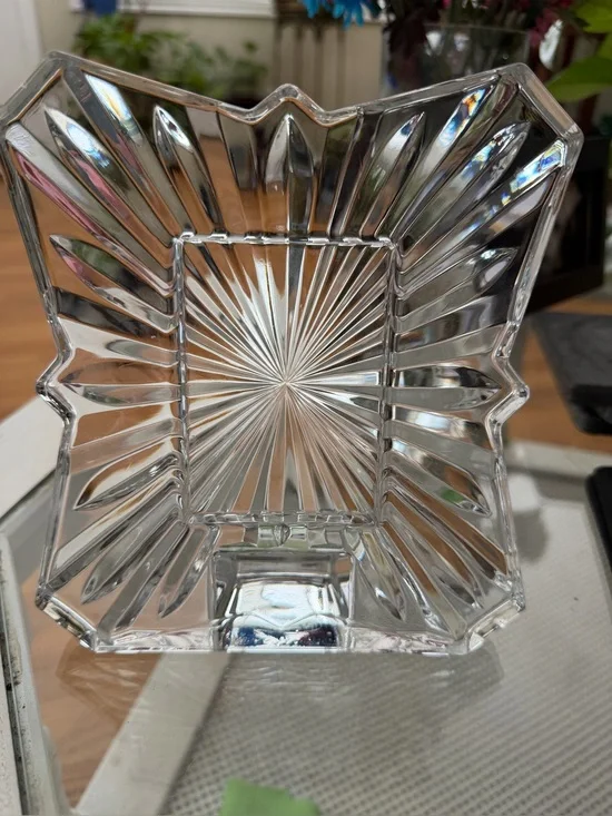Mikasa Clear Crystal-Style Decorative Picture Frame