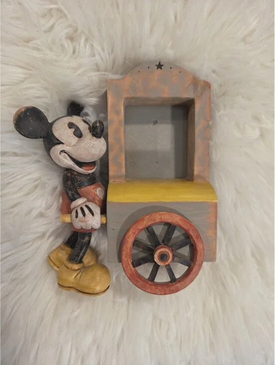 Charpente Disney Mickey Mouse Photo Picture Frame Mickey Pushing a Cart