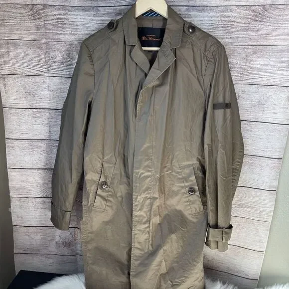 Ben Sherman Deep‎ Khaki Harrimac Jacket Sz S