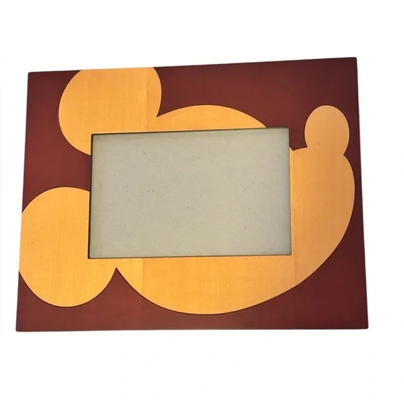 Disney Brown and Tan Picture Frame with Elegant Accents Like new