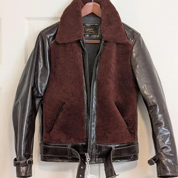 Grizzly Men's Brown and Burgundy Jacket