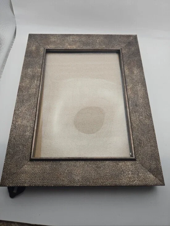 Rustic Gold Textured 5x7 Picture Frame