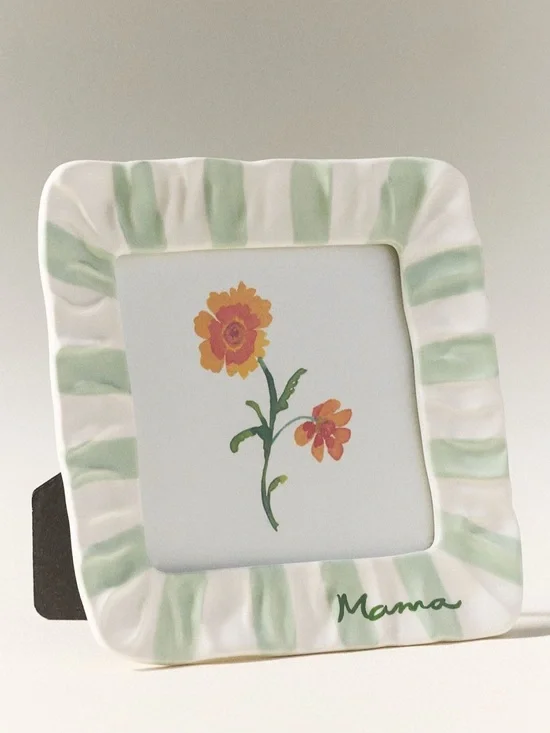 Anthropologie Amma Ruffle Frame