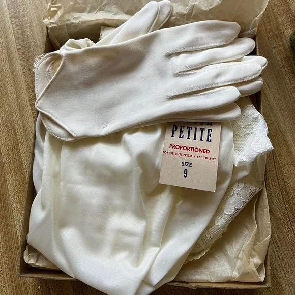 Vintage Slip & Gloves