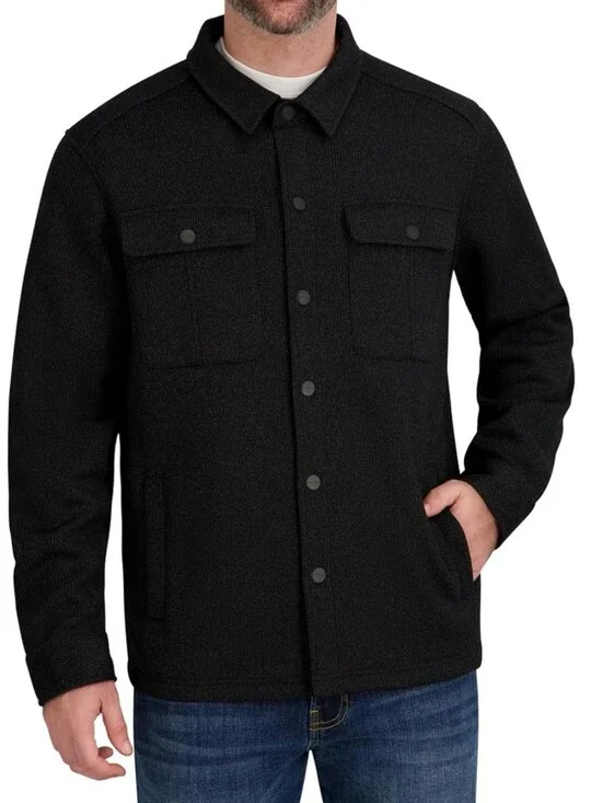 NWT Men's Spyder Sweater Fleece Shacket