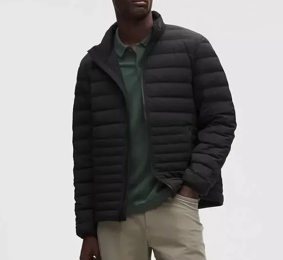 Lululemon L black Navigation Down Jacket Evolve