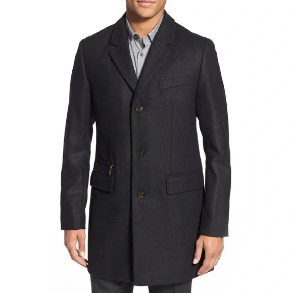 Ted Baker 'Alamo' Modern Slim Fit Topcoat