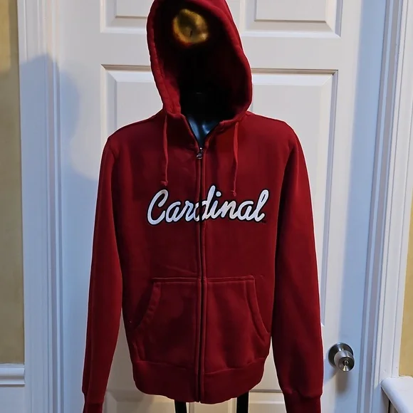 CAMPUS DRIVE Stanford CARDINAL Red Sweatshirt, Jacket - S