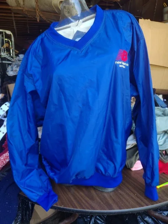 Port Authority Men's Royal Blue Windbreaker Pullover Jacket