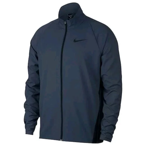 Nike Men's Gray Windbreaker Jacket Sz L